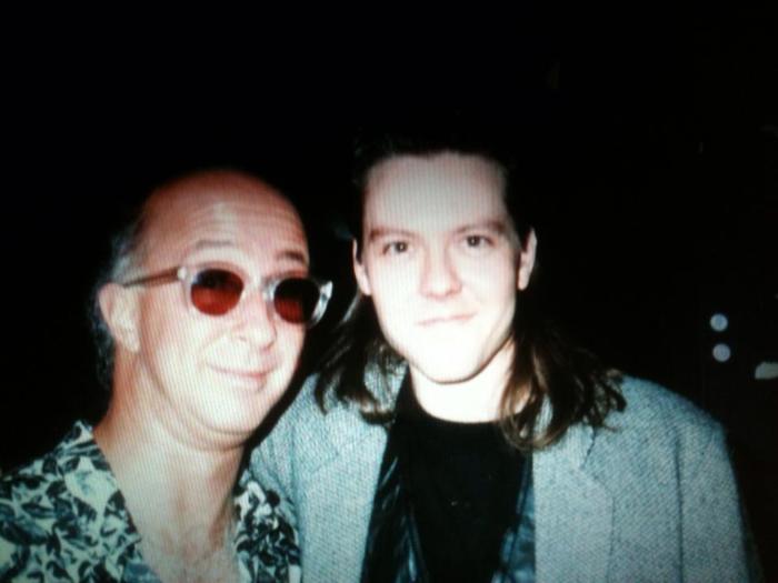 David with Paul Shaffer on Letterman Show
