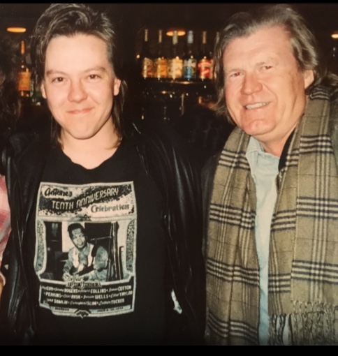 David with Billy Joe Shaver - London 1989